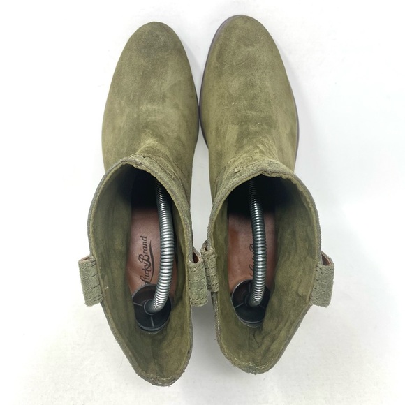 Lucky Brand Terra Bootie Green Womens 8.5 - Picture 6 of 8